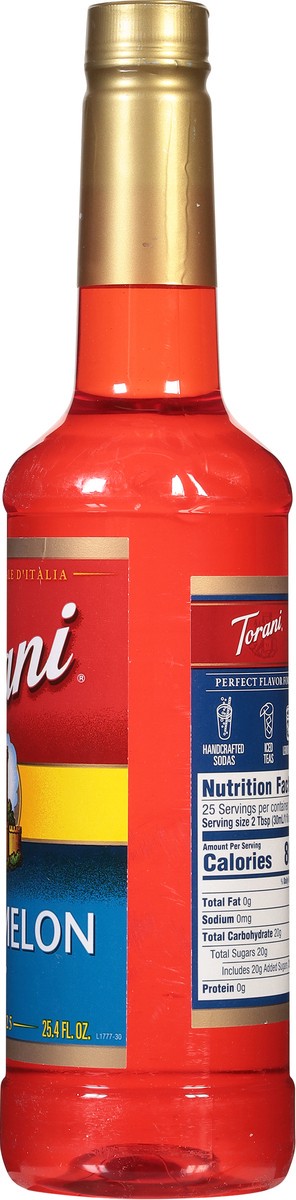 slide 10 of 13, Torani Watermelon Syrup- 25.4 fl oz, 25.4 fl oz