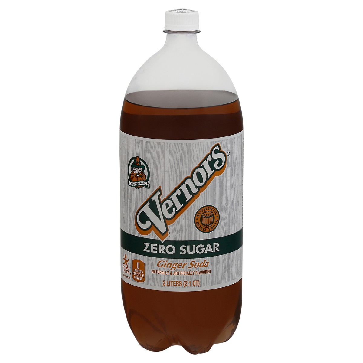 Vernors Zero Sugar Ginger Soda Bottle 2 liter Shipt