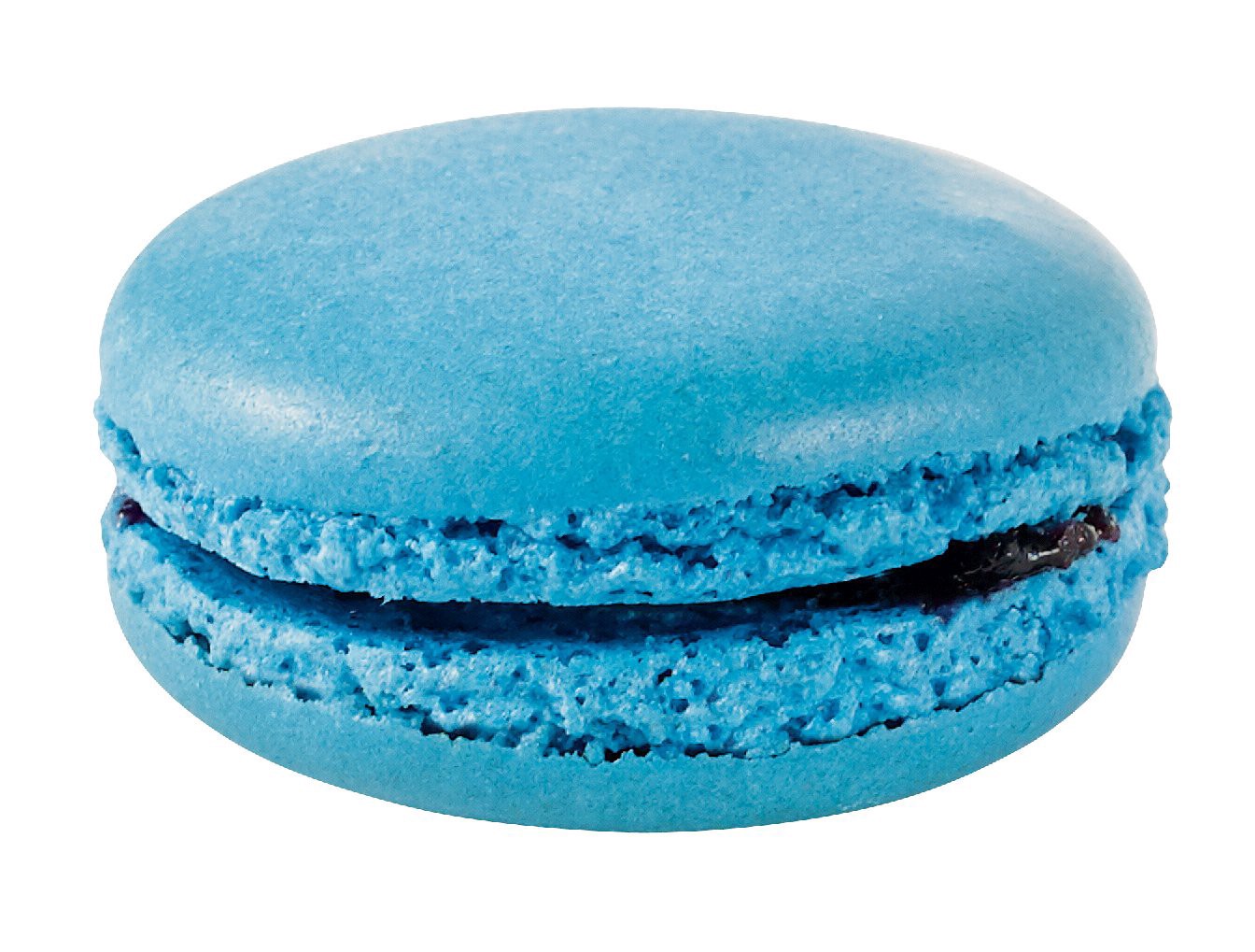 slide 1 of 1, H-E-B Macaron Blueberry, 0.59 oz