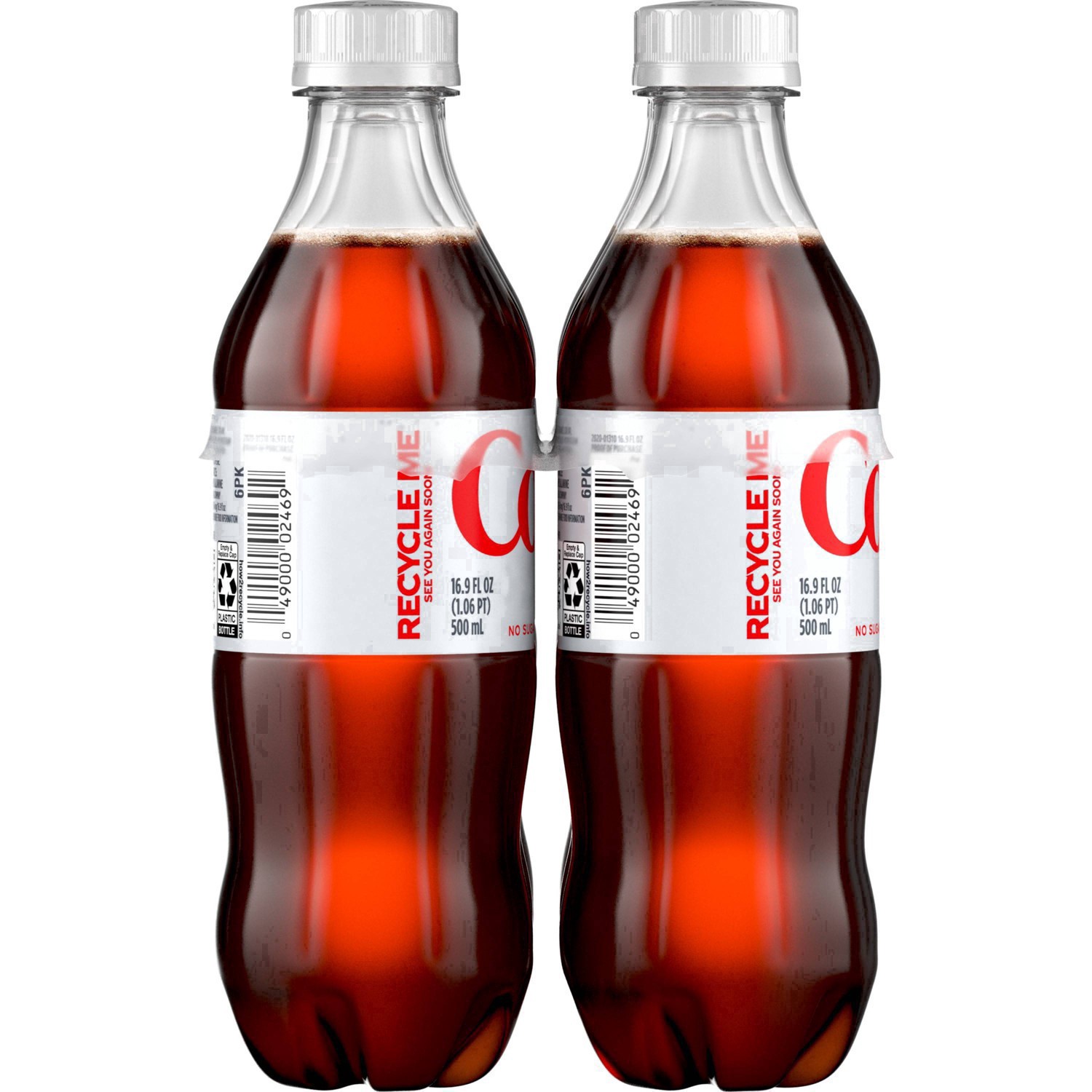 slide 49 of 149, Diet Coke Diet Cola, 6 ct; 16.9 fl oz