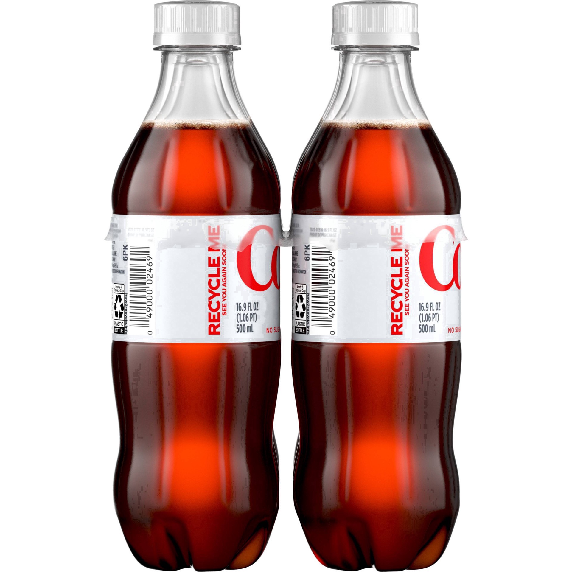 slide 52 of 149, Diet Coke Diet Cola, 6 ct; 16.9 fl oz