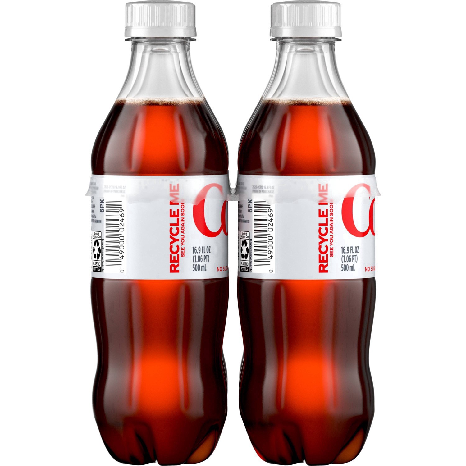 slide 86 of 149, Diet Coke Diet Cola, 6 ct; 16.9 fl oz