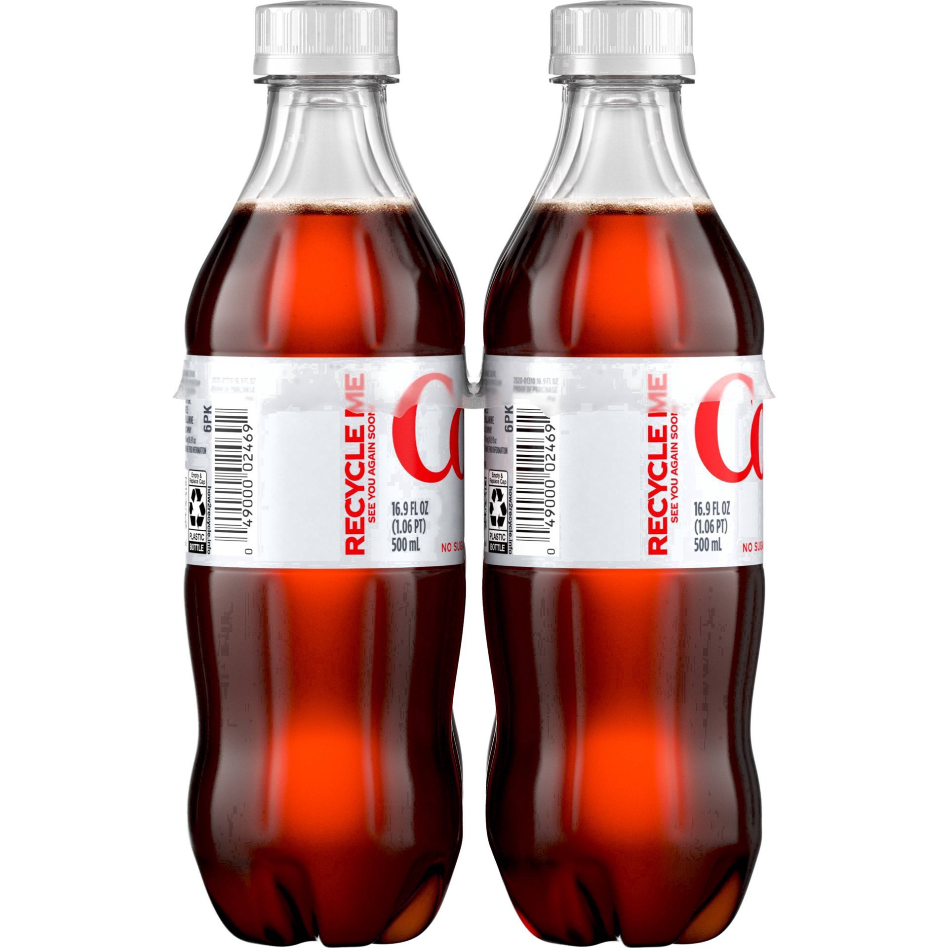 slide 8 of 149, Diet Coke Diet Cola, 6 ct; 16.9 fl oz