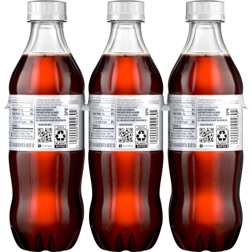 slide 67 of 149, Diet Coke Diet Cola, 6 ct; 16.9 fl oz