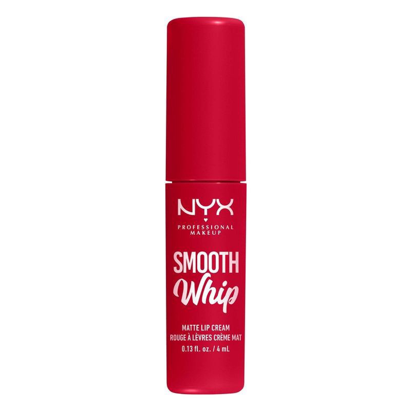 slide 6 of 8, NYX Professional MakeupProfessional Makeup NYX Professional MakeupSmooth Whip Lipstick Cherry Cream, 0.13 fl oz