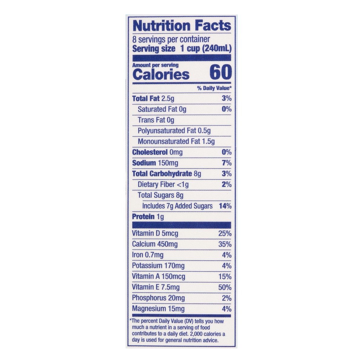 slide 2 of 13, Almond Breeze Reduced Sugar Vanilla Almondmilk 0.5 gl, 64 fl oz