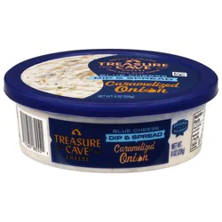 Treasure Cave Caramelized Onion Blue Cheese Dip & Spread - 8 oz