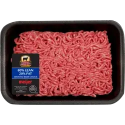 Fresh from Meijer Certified Angus Beef 80/20 Ground Chuck Small Pack