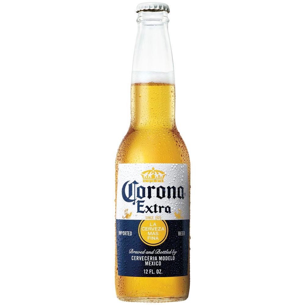 slide 2 of 77, Corona Extra Mexican Lager Import Beer, 18 pk 12 fl oz Bottles, 4.6% ABV, 216 fl oz