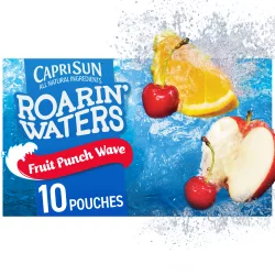 Capri Sun Roarin' Waters Fruit Punch Wave Flavored Water Beverage