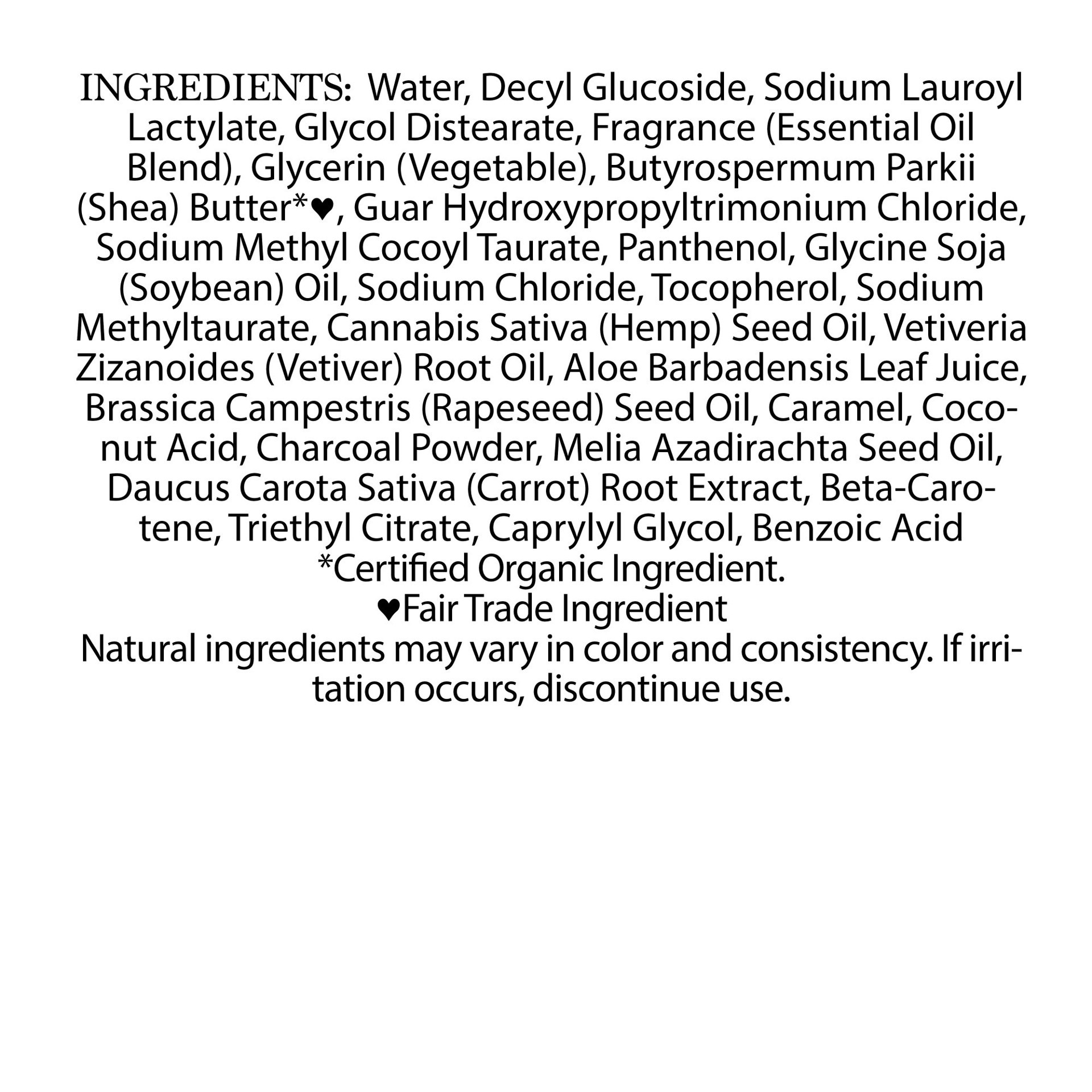 slide 3 of 4, Nubian Heritage Body Wash Indian Hemp & Haitian Vetiver, 13 oz, 13 oz