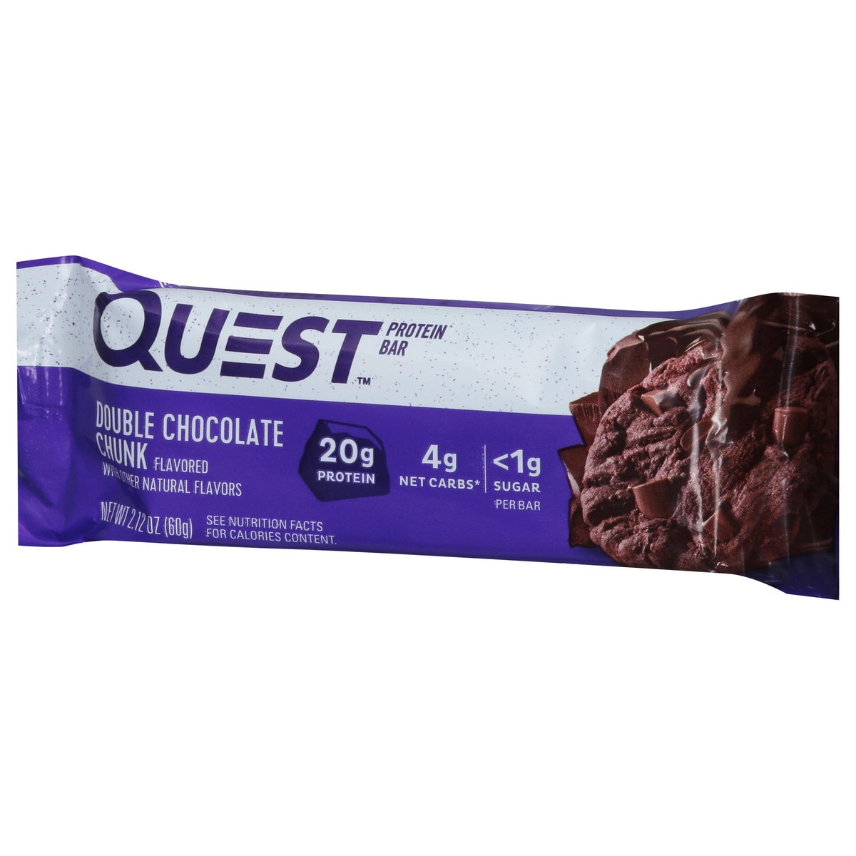 slide 5 of 9, Quest Protein Bar, Double Chocolate Chunk Flavor, 2.12 oz