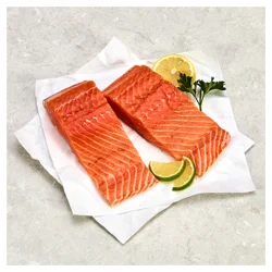 FRESH FROM MEIJER Atlantic Skin-On Salmon Fillets