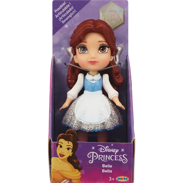 slide 1 of 1, DISNEY D100 3" Mini Toddler Doll Asst-S23, 1 ct