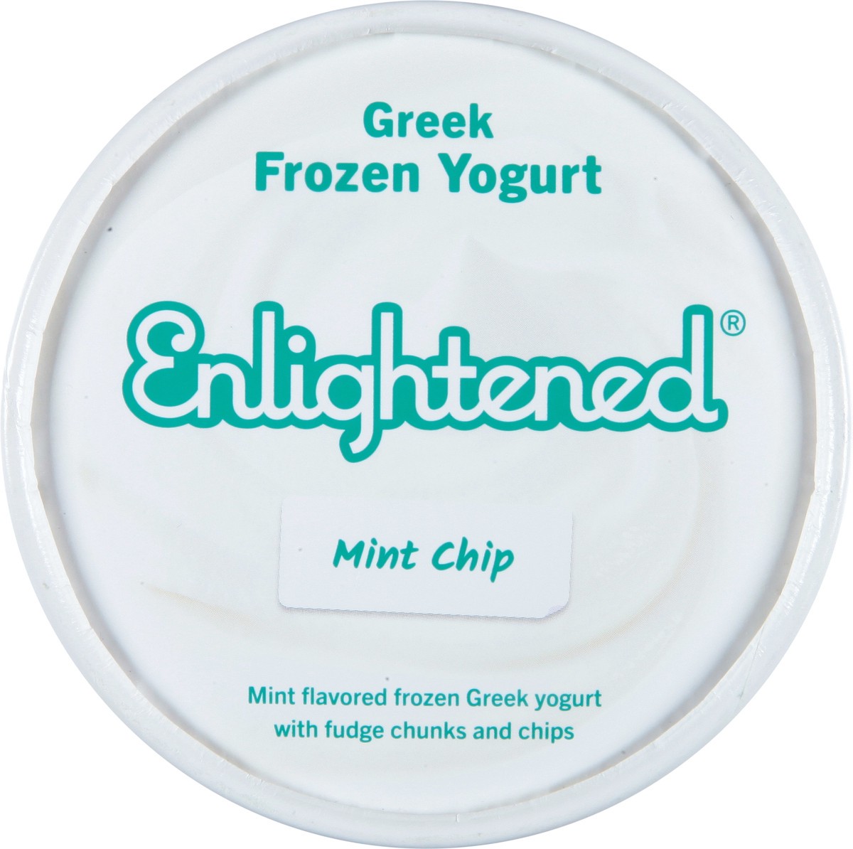 slide 9 of 9, Enlightened Mint Chip Greek Frozen Yogurt 16 fl oz, 1 pint