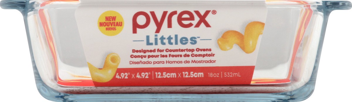 slide 5 of 6, Pyrex Little Square Glassware, 18 oz