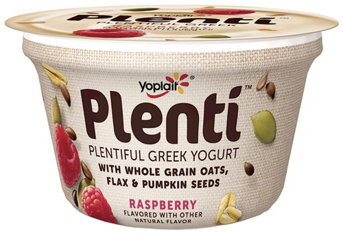 slide 1 of 6, Yoplait Plenti Raspberry Greek Yogurt, 5.5 oz