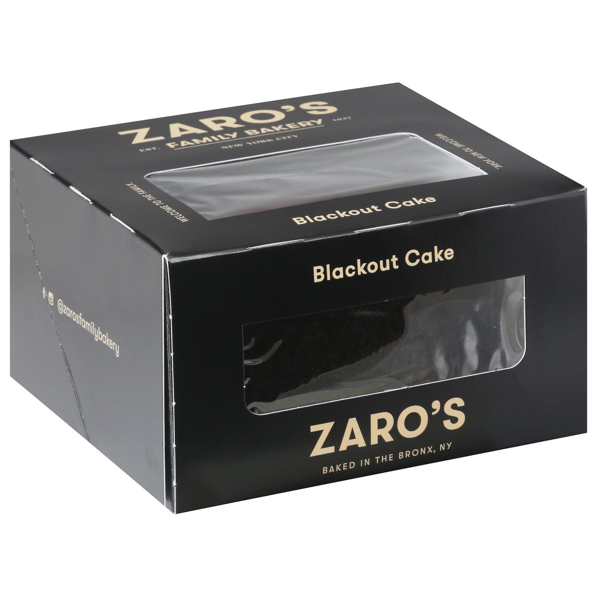 slide 12 of 14, Zaro's Family Bakery Blackout Cake 13 oz, 13 oz