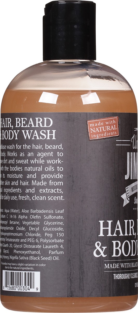 slide 7 of 9, Uncle Jimmy Taliah Waajid Uncle Jimmy Hair Beard & Body Wash, 12 oz