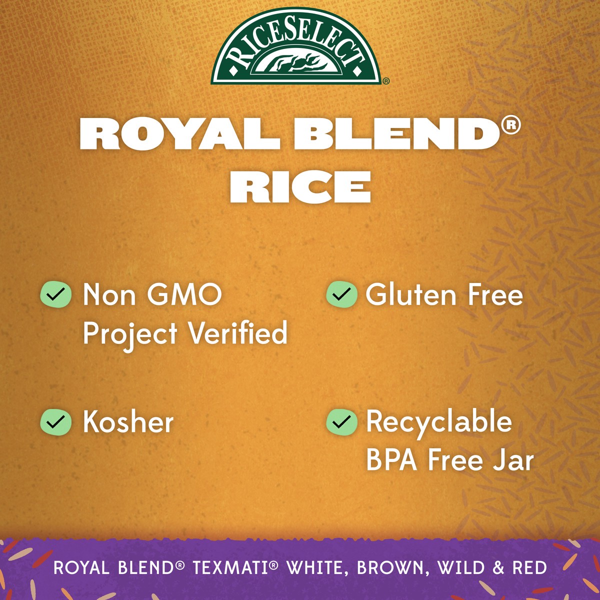 slide 8 of 9, RiceSelect Rice Blend, 21 oz