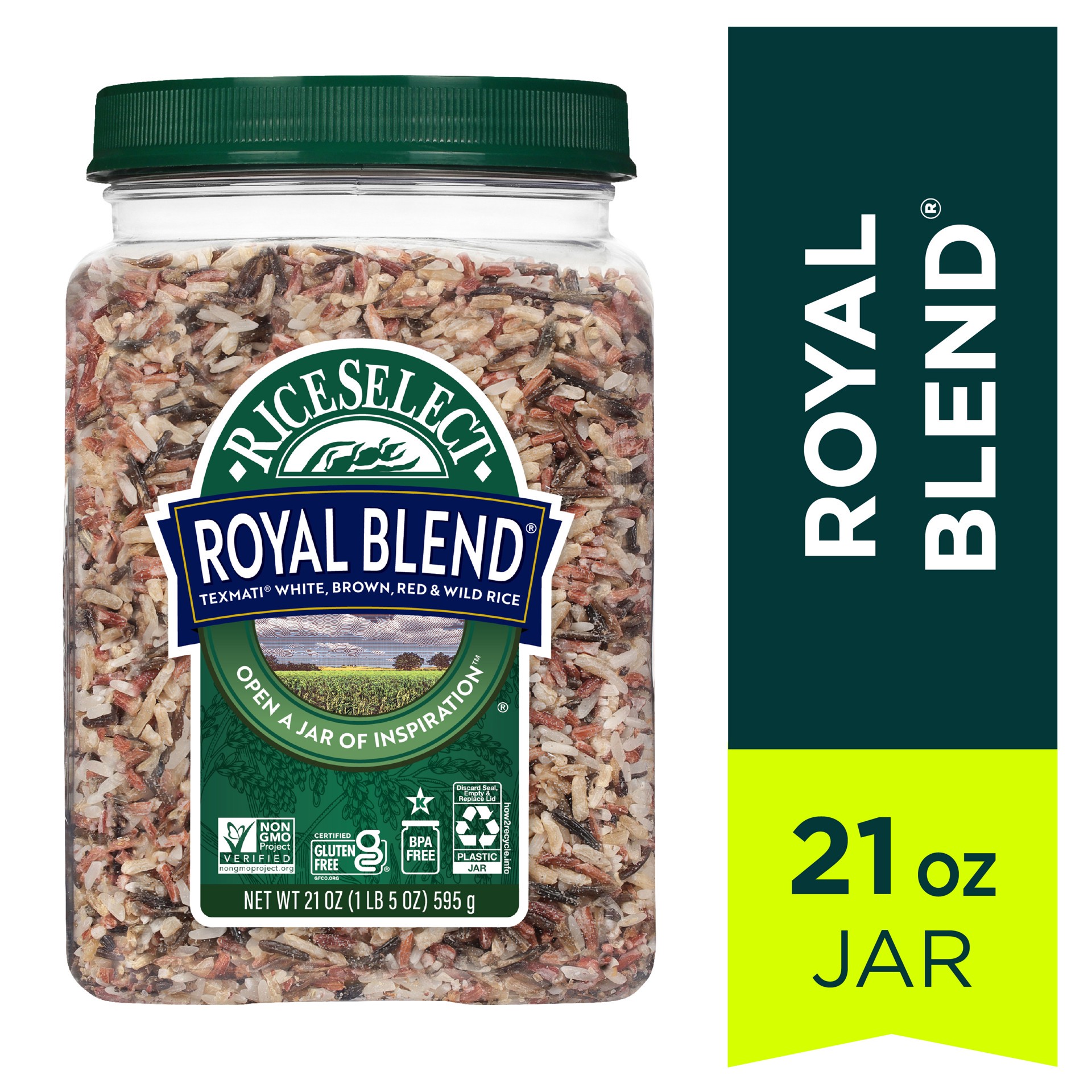 slide 1 of 9, RiceSelect Rice Blend, Royal Blend, 21 oz