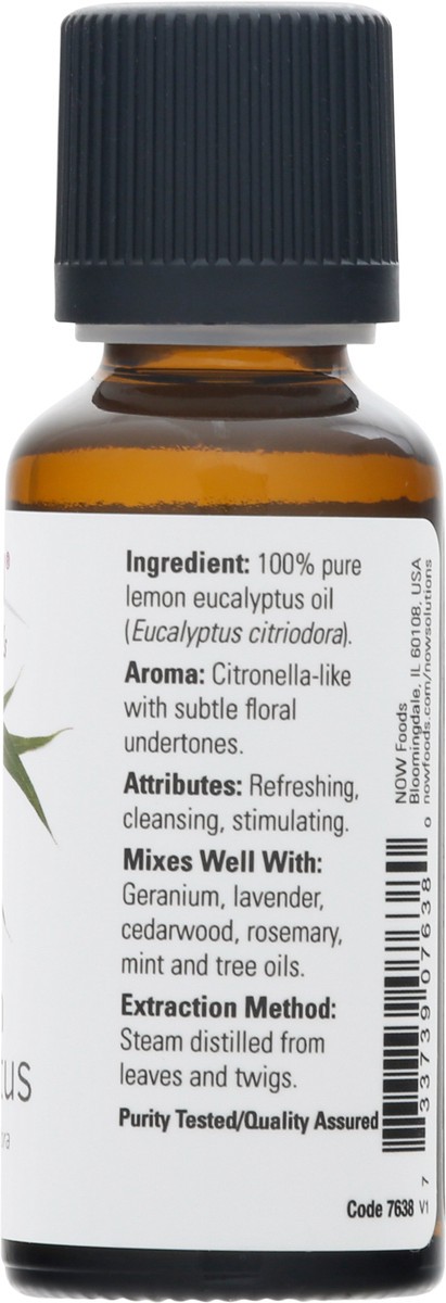 slide 3 of 9, Now Naturals Lemon Eucalyptus Essential Oils 1 fl oz, 1 fl oz