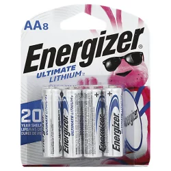 Energizer E2 L91Sbp-8 Camera Battery - Aa - Lithium