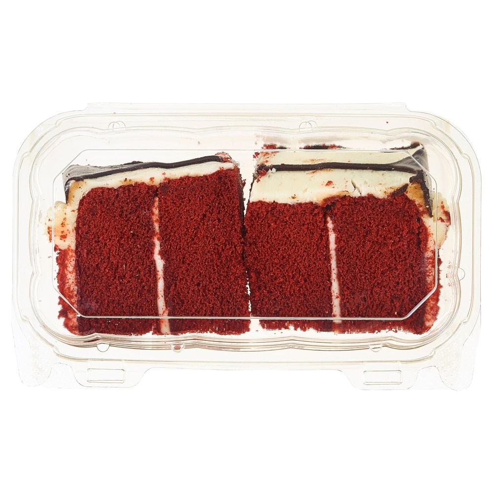 slide 1 of 2, Bakery Fresh Goodness Red Velvet Cake Slices, 8 oz