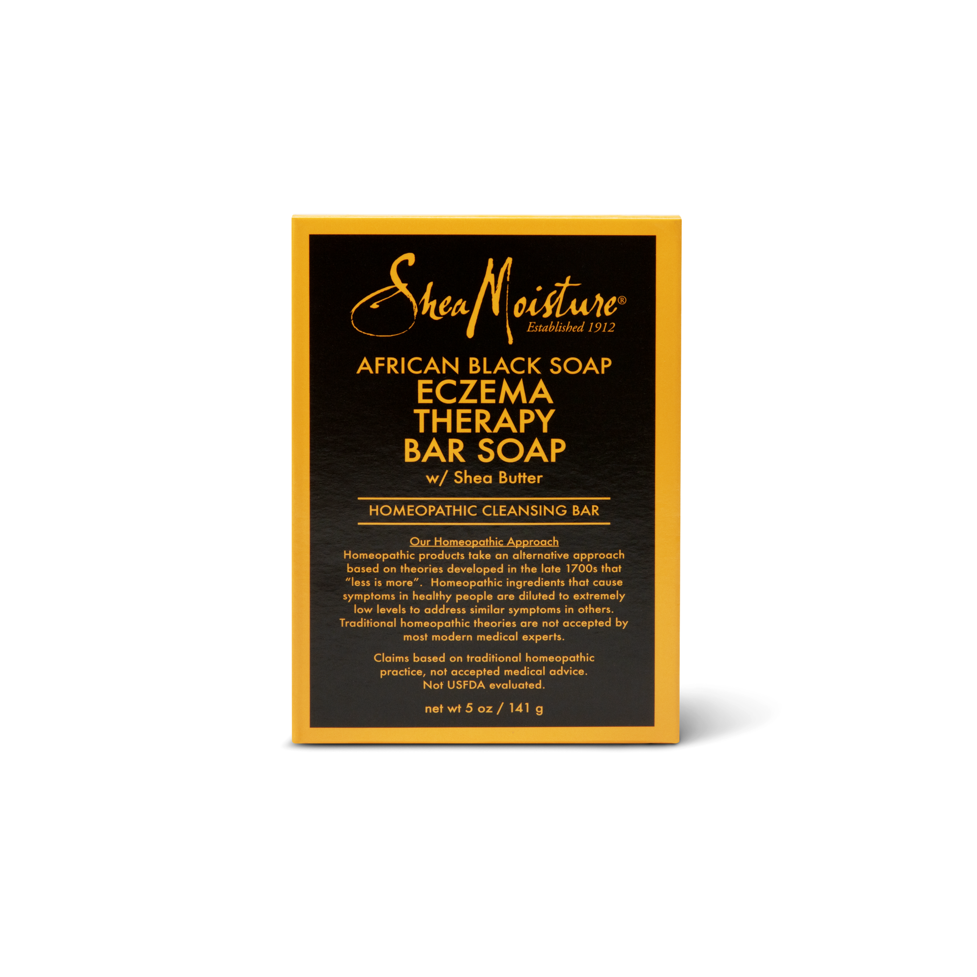 slide 4 of 4, Sheamoisture African Black Soap Eczema & Psoriasis Therapy, 5 oz