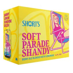 Short's Brewing Company Soft Parade Shandy Fruit Rye Ale Beer - 12 pk 12 fl oz Cans