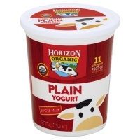 slide 1 of 1, HORIZON Organic Plain Yogurt, 32 oz