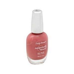 slide 1 of 1, Sally Hansen Nailgrowth Miracle Nail Color Sweet Sunrise 240, 0.45 fl oz; 13.3 ml