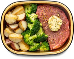 Readymeal Beef Top Sirloin With Broccoli - 1 Lb