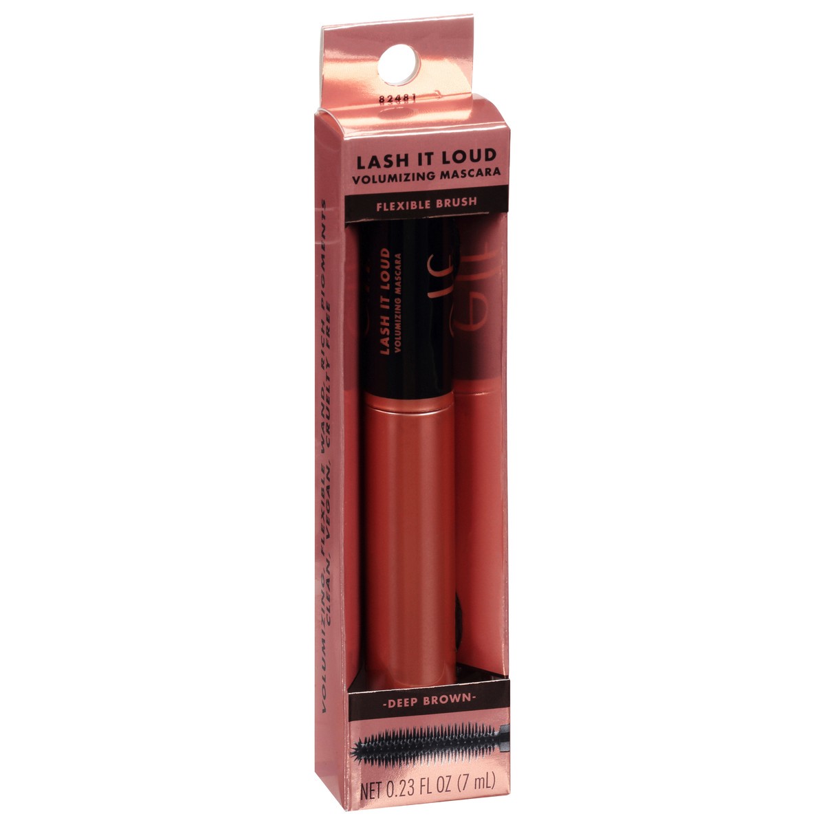 slide 6 of 9, e.l.f. Deep Brown Lash It Loud Volumizing Mascara 0.23 fl oz, 0.23 fl oz