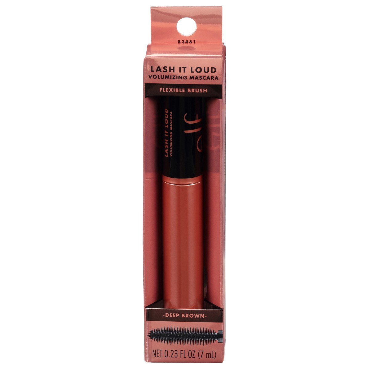 slide 1 of 9, e.l.f. Deep Brown Lash It Loud Volumizing Mascara 0.23 fl oz, 0.23 fl oz