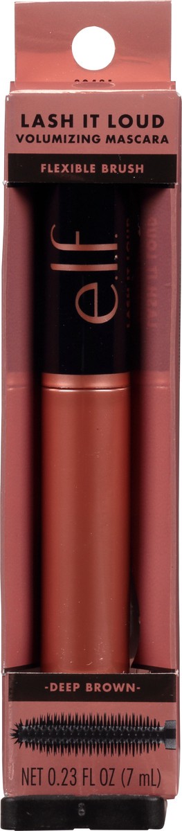 slide 3 of 9, e.l.f. Deep Brown Lash It Loud Volumizing Mascara 0.23 fl oz, 0.23 fl oz