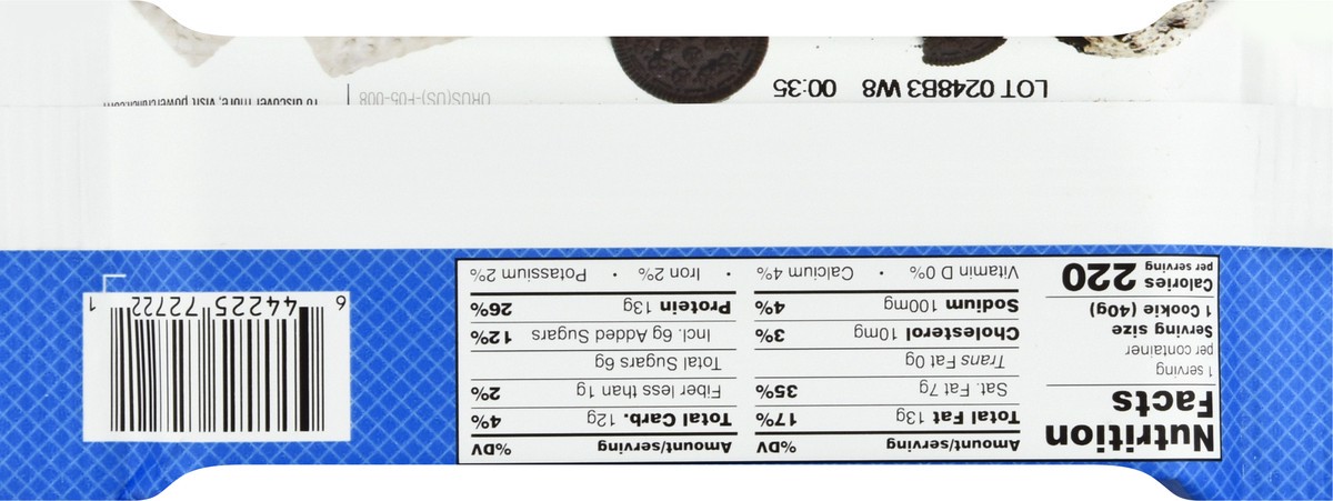 slide 9 of 10, Power Crunch Energy Bar, Protein, Cookies & Creme, Original, 1.4 oz