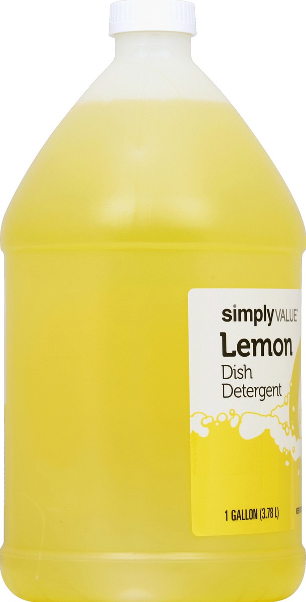 slide 4 of 6, Simply Value Lemon Dish Detergent, 1 gal