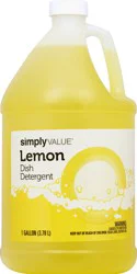 Simply Value Lemon Dish Detergent
