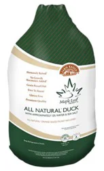 Maple Leaf Farms All Nat Whole Duck With Orange Sauce Frozen - 6 Lb