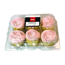 Store Brand Strawberry Cupcakes, 6 ct