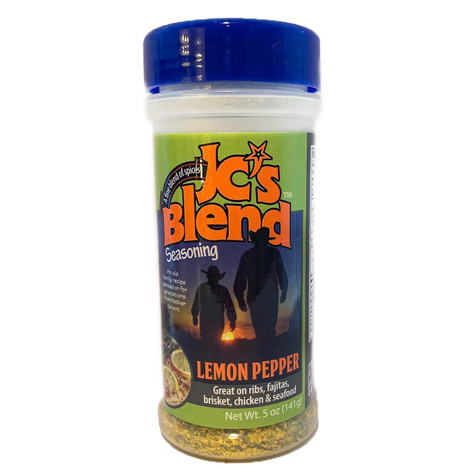 slide 1 of 1, JC's Blends Lemon Pepper - 5 oz, 5 oz
