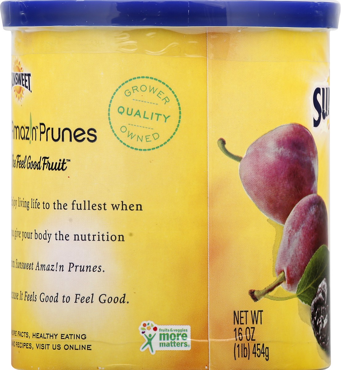 slide 6 of 12, Sunsweet with Pits Breakfast Prunes 16 oz, 16 oz