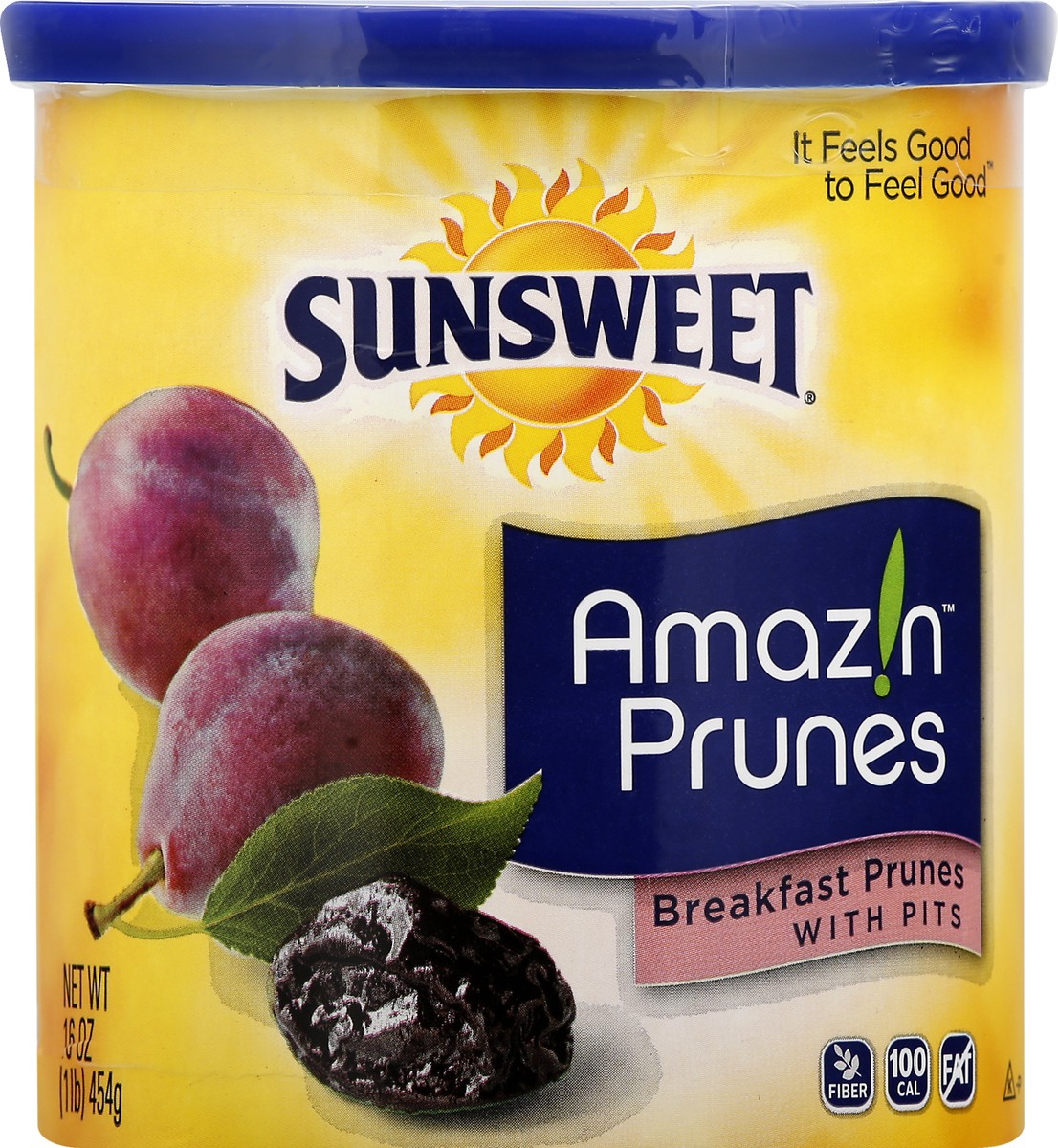 slide 4 of 12, Sunsweet with Pits Breakfast Prunes 16 oz, 16 oz