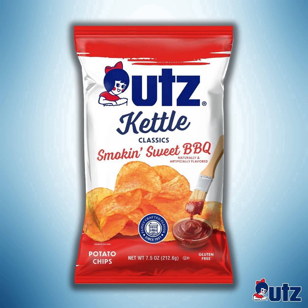 slide 4 of 26, Utz Potato Chips 8 oz, 8 oz