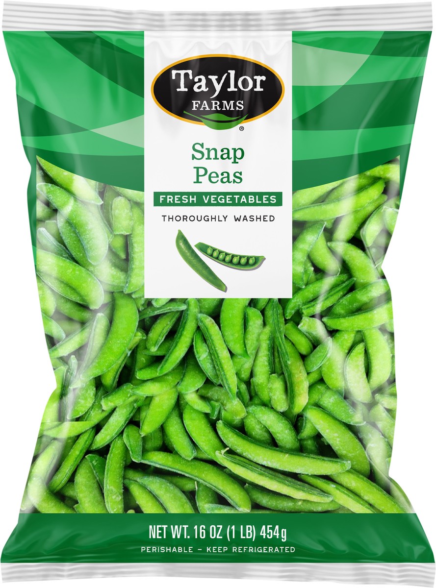slide 2 of 3, Taylor Farms Snap Peas, 16 oz