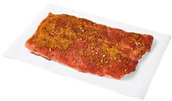 Pork Backribs Vegetable Pepper Seasoned - Lb