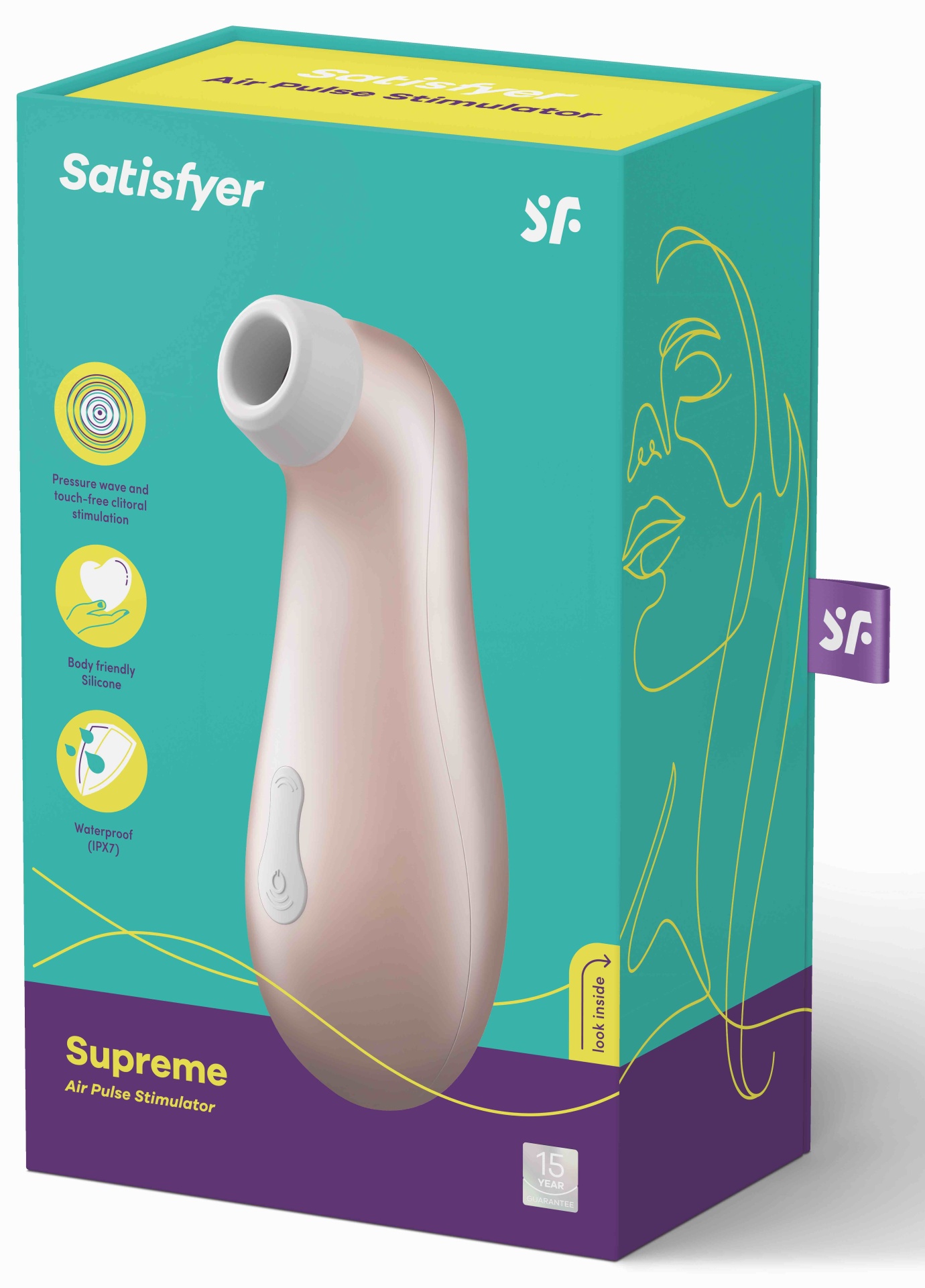 slide 1 of 1, Satisfyer Supreme Aps, 1 ct