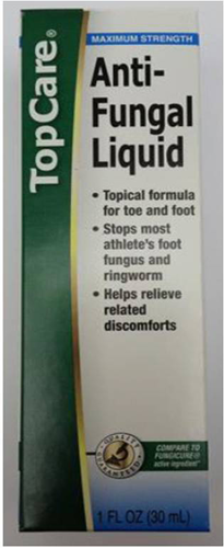 slide 1 of 6, TopCare Anti-Fungal Liquid, 1 oz