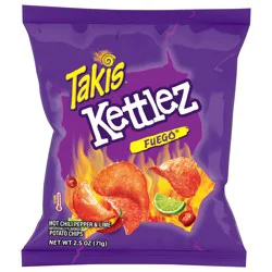 Takis Kettlez Extreme Fuego Potato Chips 2.5 oz